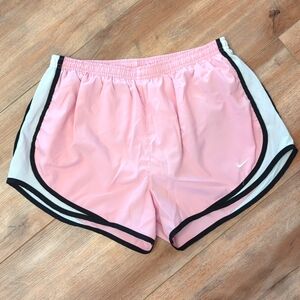 Women's Light Pink Nike Dri-Fit Shorts, L
